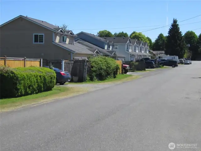 looking south on 45th Ave S