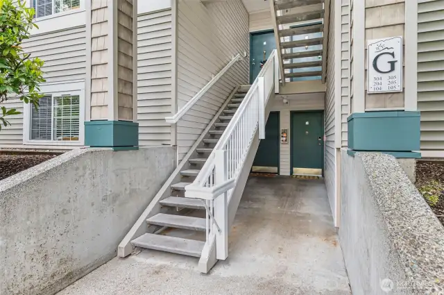 The ground-floor location eliminates the need for stairs, making the home easily accessible and ideal for those who prefer single-level living