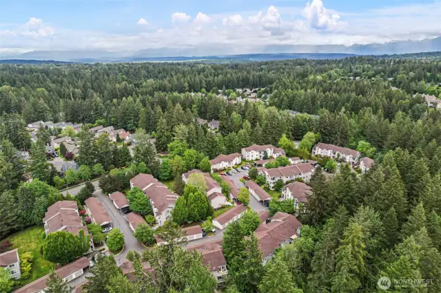 158 unit community nestled in Klahanie