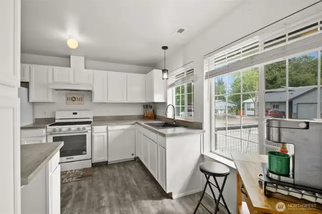 Space for a little Dining Nook or Coffee/Tea Hub