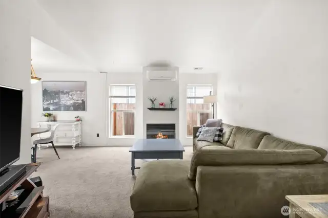 Vaulted Ceilings  and Open Conceptual Feel!