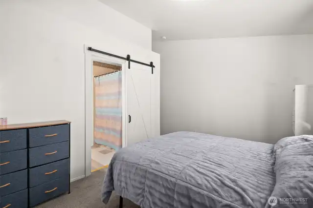 Master Bedroom with Spacious Vaulted Ceilings