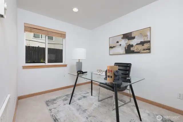 Lower floor guest bedroom