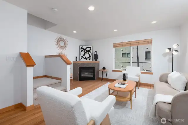 Gas fireplace