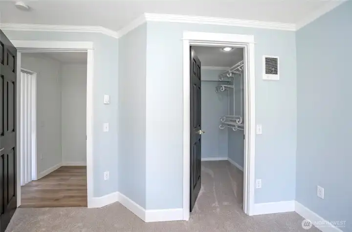 An exciting detail about the Primary Bedroom: it is beautifully complemented by a spacious walk-in closet. This feature offers ample storage and organization potential, significantly enhancing the functionality and appeal of the room.
