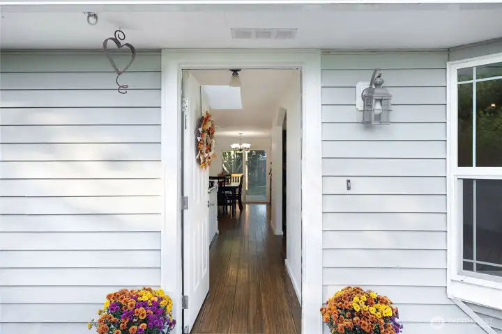 Welcome home!