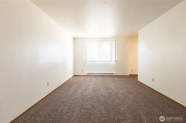 ~ Unit 705:  Living Area w/New Carpeting ~ Entire Unit w/Fresh Interior Paint