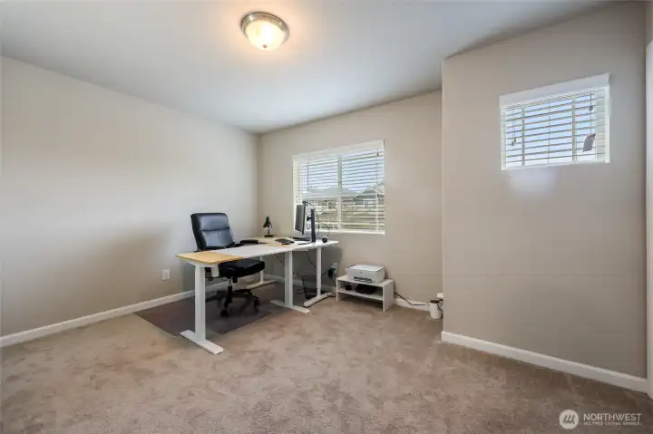 4th bedroom, (or office, bonus room, etc)--also very spacious!