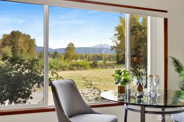 View of Twin sister from front dining area