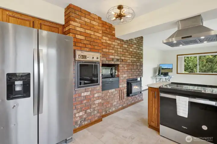 new fridge and stove