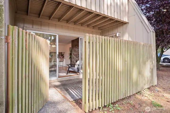 patio entrance