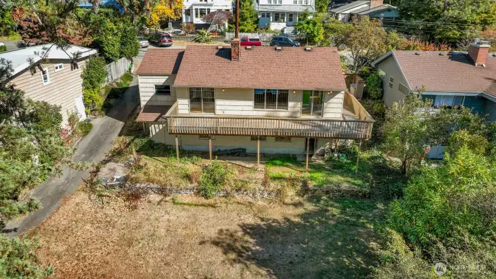 Tiered levels in this lot may offer DADU potential? Buyer to verify.