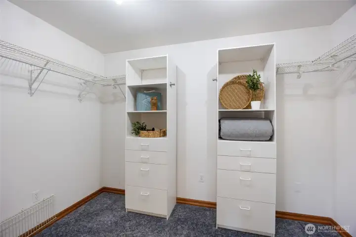 Primary Walk in Closet