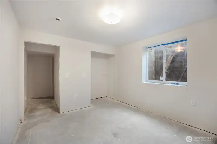 Basement Bedroom