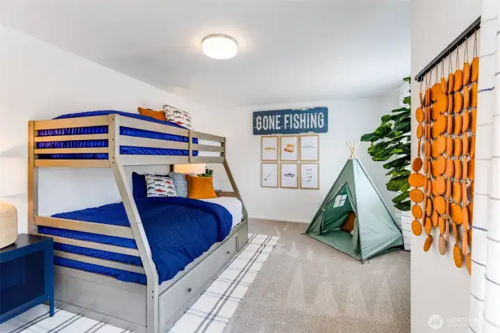 Potential to convert this bedroom into a bonus space