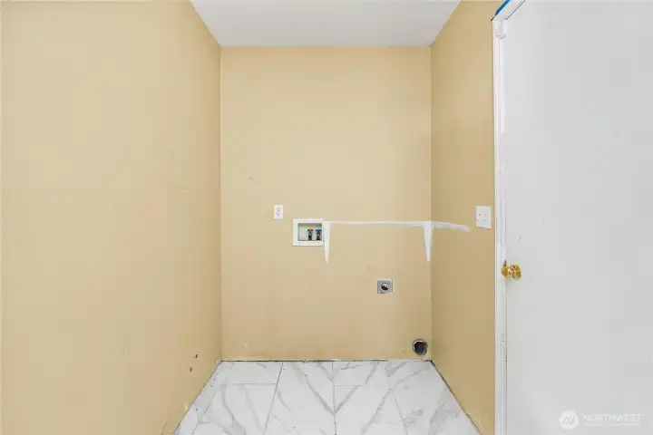 Main floor laundry room.