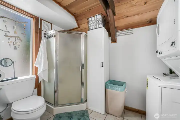 Cute 3/4 bath on main floor!