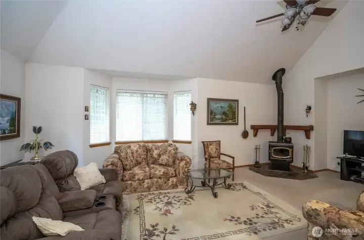 Vaulted Ceilings and Bay Windows
