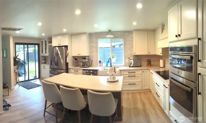 Remodeled Kitchen with