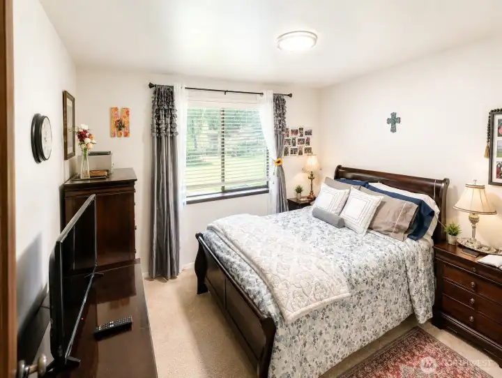 Bright spacious master bedroom