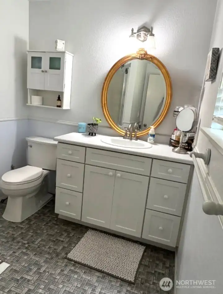 Remodeled 3/4 master bath