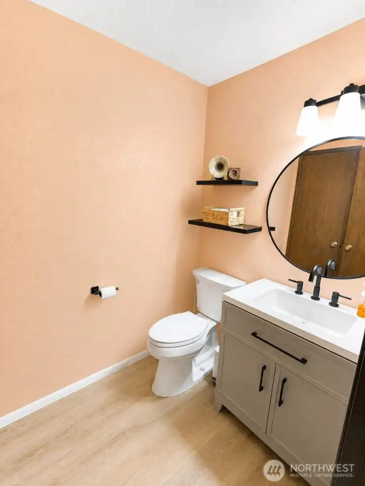 Half Bath downstairs
