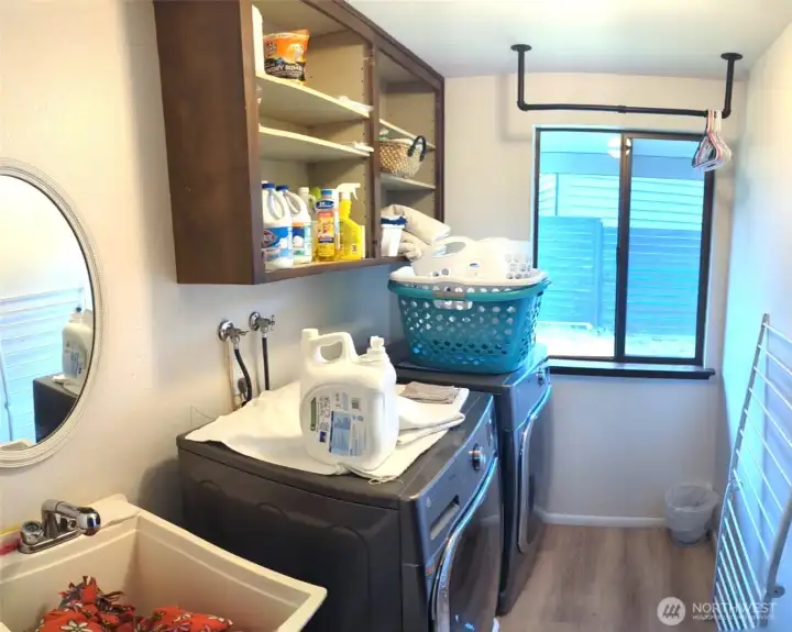 Laundry room downstairs