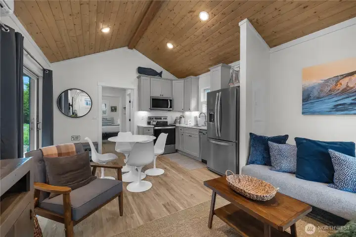 Open floor plan with everything you need