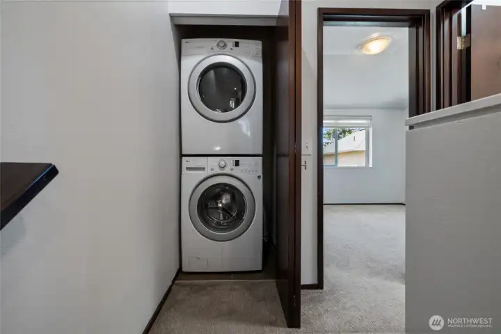 Laundry in top floor near bedrooms Laundry in top floor near bedrooms