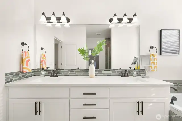 Dual vanity