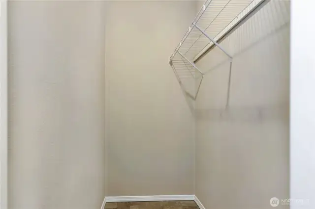 Lots of storage in the laundry room.