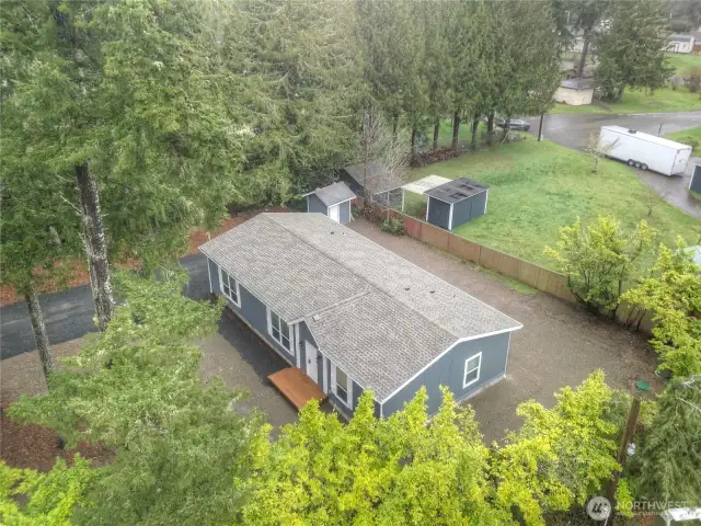 Drone from overhead