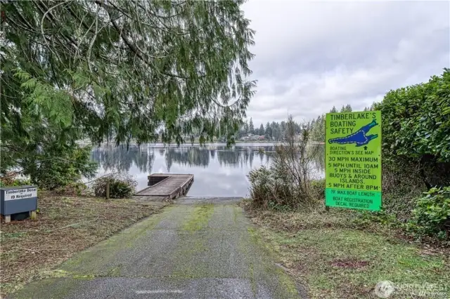 Community Boat launch!