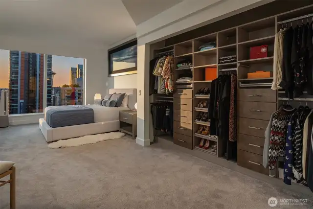 The spacious primary suite includes a spa-inspired bathroom with premium finishes, and throughout the home, you’ll find generous storage solutions that make condo living effortlessly functional.