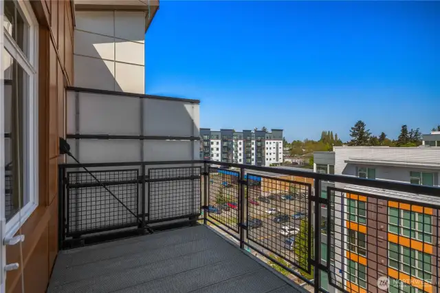 Large Balcony off Living Room
