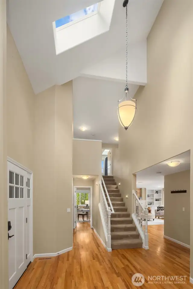 Main floor powder room.