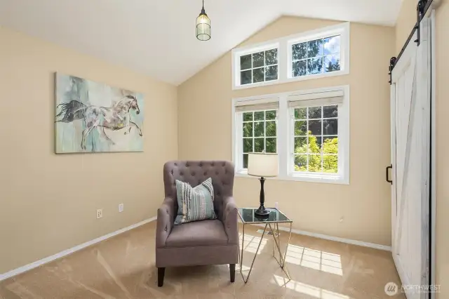 3rd upstairs bedroom - or office or work-out room, whatever you need it to be!