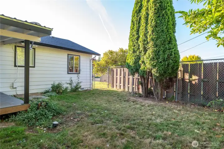 Gate to Back Yard