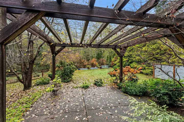 Off sliding glass door of primary