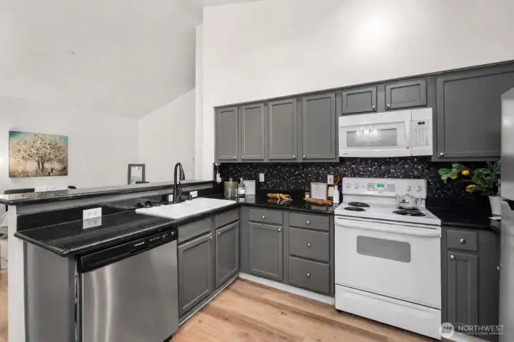 Wide Open Kitchen Layout