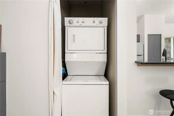 In Unit Washer and Dryer
