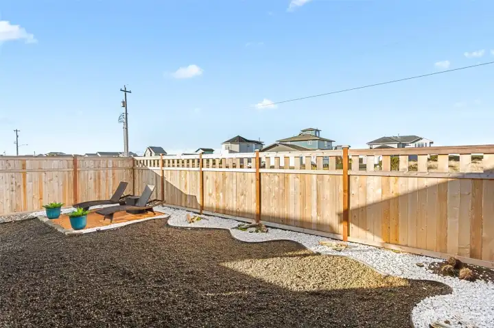 Low Maintenance Landscaped Front Yard