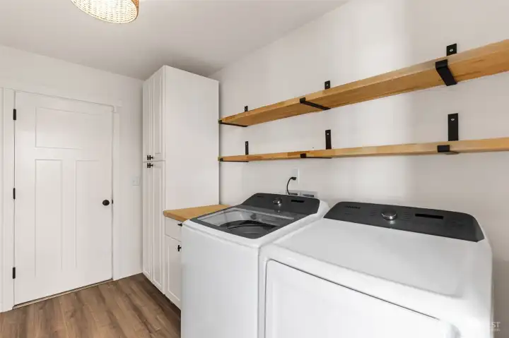 Utility / Laundry Room with Storage