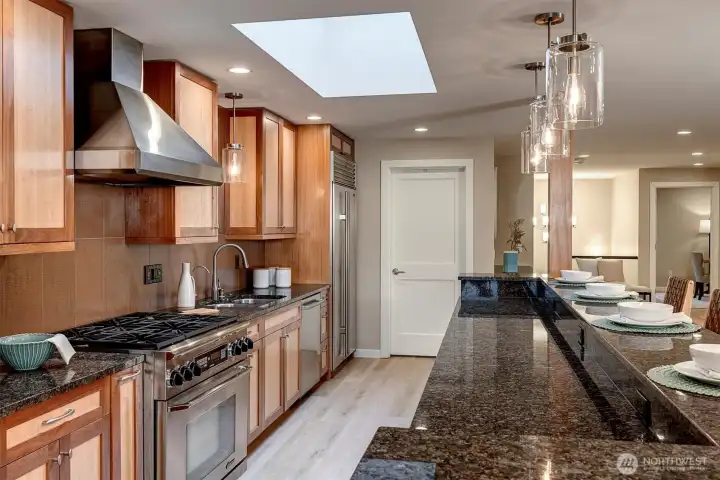 Skylighted Chef's Kitchen