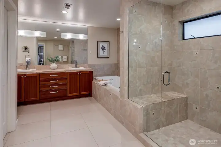 Luxury Spa Primary Bathroom