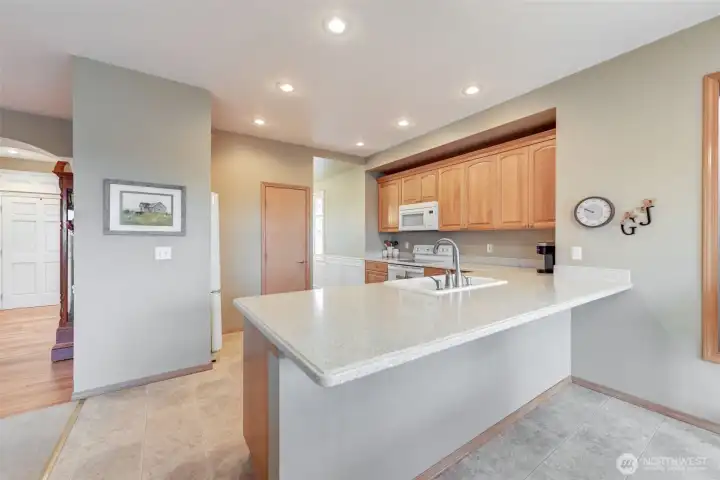 There is a pantry, too!