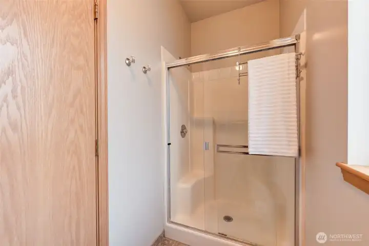 And the primary shower.