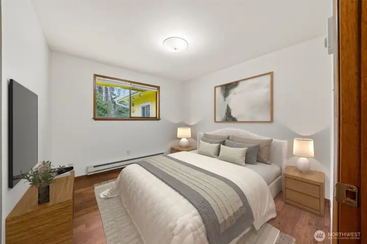 Bedroom 2 virtually staged
