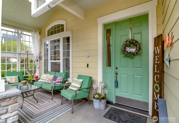 covered front porch