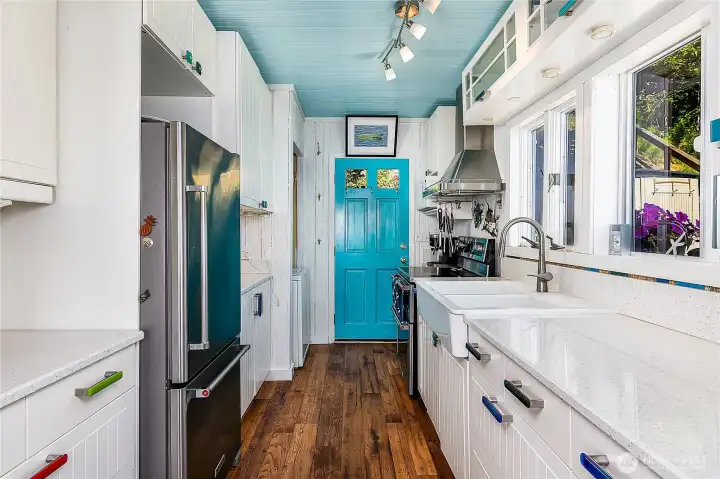 Kitchen with tasteful updates